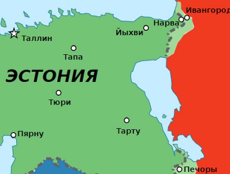 Российский дрон врезался в трубу эстонской электростанции