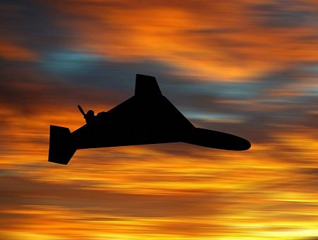 Беспилотник из России залетел в воздушное пространство Латвии и взорвался