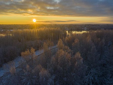 Продолжительность дня увеличилась на час с зимнего солнцестояния