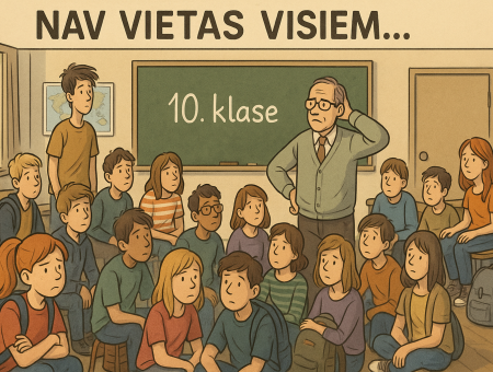 «Спасибо школьной реформе!» Что делать рижанам, если ребёнка не берут в среднюю школу