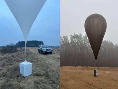 Вейдемане: «Метеозонды, залетевшие в Латвию из Беларуси, способны перевозить и оружие»