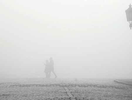 Осторожно на трассах! Местами туман и скользкие участки