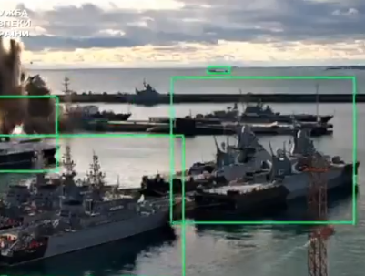 Украинские дроны впервые взорвали российскую подлодку класса «Варшавянка» (ВИДЕО)