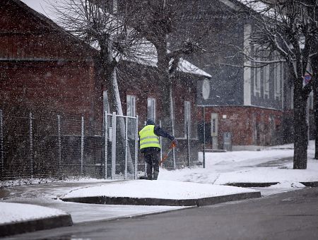 Морозы до -27 градусов и смог накрыли Латгалию