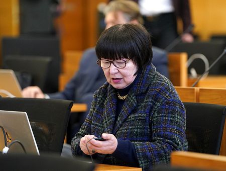 «Ja tev gribās, iekod ribās!»: Ланга показала свой знаменитый уровень культуры