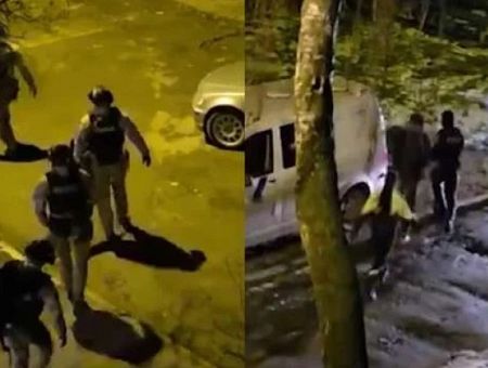 Спецназ ворвался в дом в Ильгюциемсе: двое задержаны