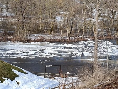 Уровень воды в Даугаве начинает повышаться