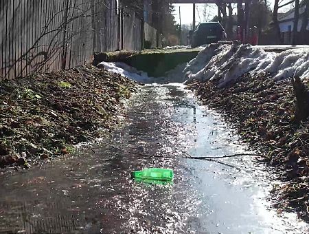 В Иманте женщина утонула… в сточной канаве