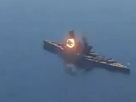 Иранцы «потопили» американский линкор «Миссури» на радость всем шутникам в Х