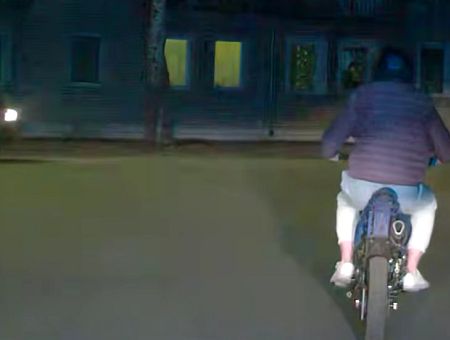 Погоня закончилась аварией: подросток на мотоцикле пытался скрыться от полиции (ВИДЕО)