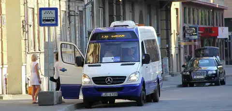 В августе в Риге будут закрыты 19 машрутов микроавтобусов