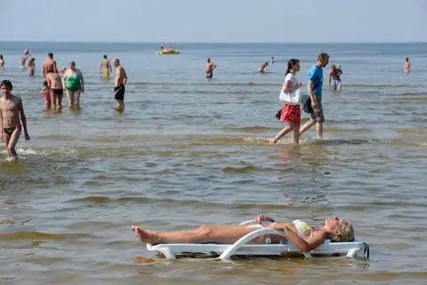 Самое время купаться: вода даже в море заметно потеплела