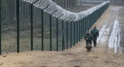 Латвийские пограничники готовятся к наплыву иммигрантов из Белоруссии