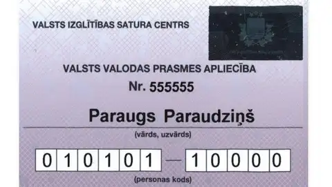 В Латгале группа мошенников торговала поддельными свидетельствами о владении госязыком