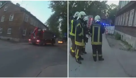 Землятресение районного масштаба: после провала в подвал одной из печей дом в Агенскалнсе заходил ходуном