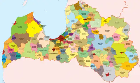 No 2021.gada vidus Latvijā būs 42 pašvaldības