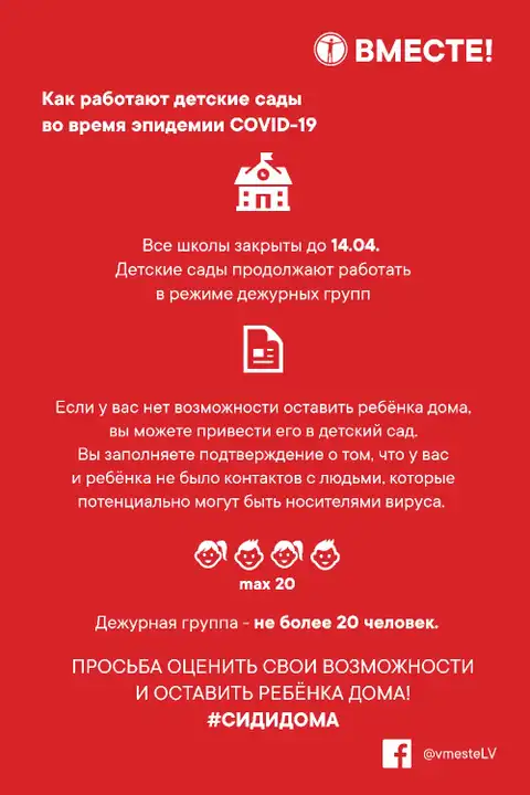 Рижские детсады открываются: кого и как туда водить