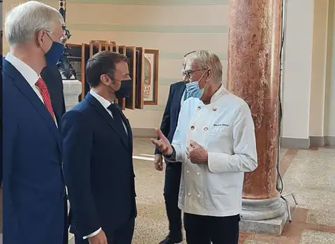 «Мы его удивили»: Мартиньш Ритиньш рассказал, чем кормил Макрона