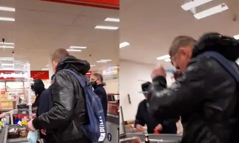 «Герой-антимасочник» устроил акцию неповиновения в супермаркете
