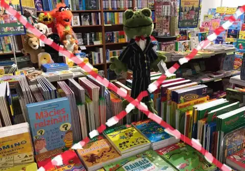 Zvaigzne ABC закрывает аутлет в Старой Риге, из-за ограничений книжные магазины не выдерживают