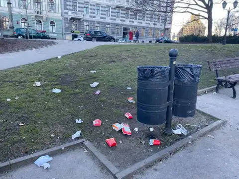 Мусор у наших домов: кому убирать?