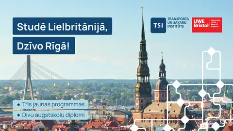 Studē Lielbritānijā, dzīvo Rīgā!