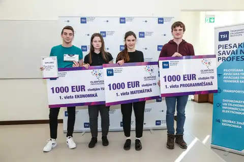 TSI aicina izcīnīt bezmaksas studijas tiešsaistes Olimpiādē