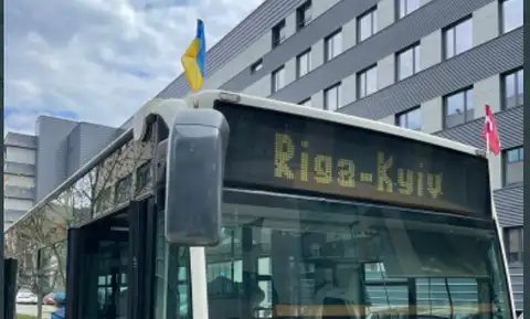 Находящиеся в Киеве латвийские дипломаты не пострадали в результате российского ракетного обстрела