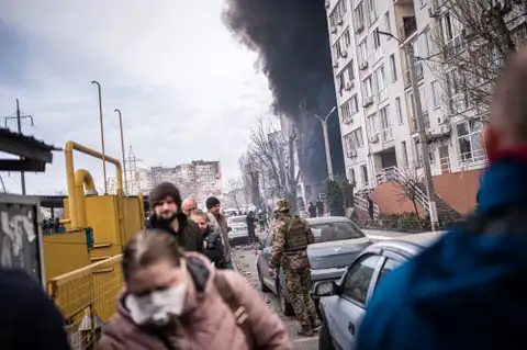Зеленский и премьер-министр Греции попали под российский обстрел в Одессе