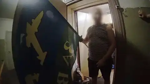 Policija sākusi administratīvā pārkāpumu procesu pret iereibušu «desantnieku dienas» svinētāju Brasā
