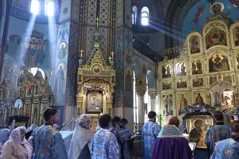В Рижском кафедральном соборе отметили Праздник Тихвинской иконы