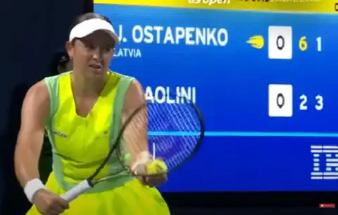 Не без труда: Елена Остапенко вышла во второй круг US Open и сыграет против молодой россиянки (ВИДЕО)