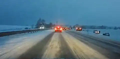 За январь в ДТП погибли 16 человек, пострадали 224