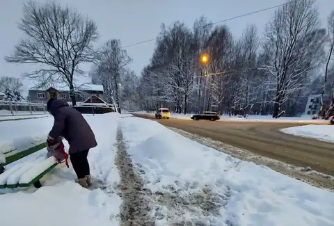 Piektdien visvairāk snigs Rīgā un austrumos no galvaspilsētas