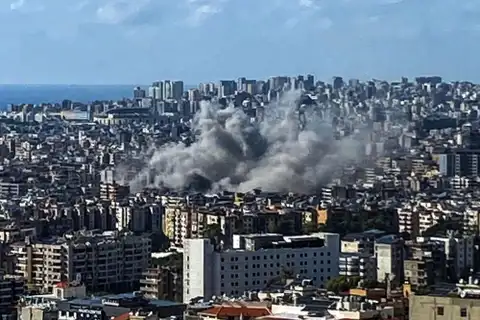 Израиль впервые за год нанес авиаудар по центру Бейрута
