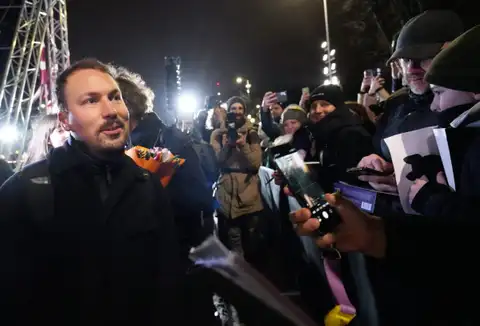 Где президент, где премьер и министры? Латвийцы — о ночной встрече «Оскара» в центре Риги
