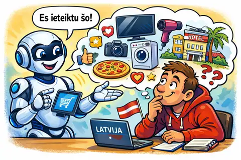 Без робота выбора нет! Уже 36% латвийцев выбирают товары через ИИ
