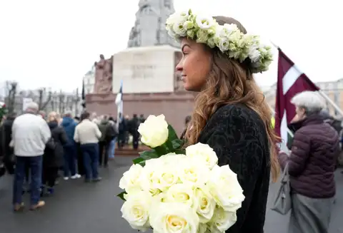 Leģionāru piemiņas gājiens Rīgā noslēdzies bez starpgadījumiem
