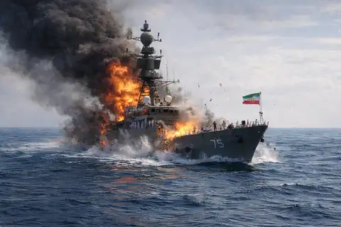 Иранский фрегат торпедирован у берегов Шри-Ланки подлодкой: погибла половина команды