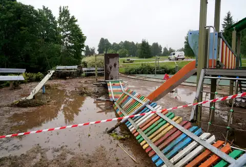 Tukuma novadā, Jaunpļavās applūdis ceļš pie Dursupes