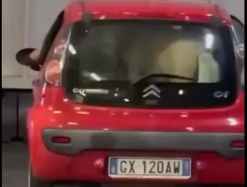 Пассажиры парома заглянули в маленький Citroën — и не поверили глазам