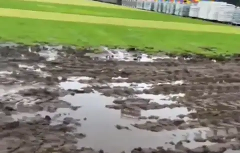 «Prāta vētras» koncerta laikā sabojātā Liepājas stadiona zāliena atjaunošana izmaksās ap 16 000 eiro