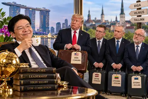 Три президента Балтии на одного Трампа: у кого зарплата выше?