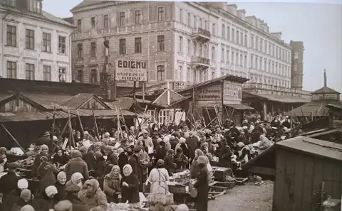 Старая Рига, которой больше нет: дождь, базарная толчея и запах горячего чая. Репортаж 1925 года
