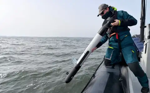 Французы показали подводный дрон весом 13 кг: для поиска морских мин