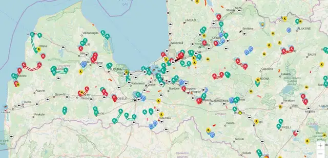 Pret administratīvi teritoriālo reformu Ventspils novada iedzīvotāji protestēs uz Ventspils šosejas posmā no Popes līdz Usmai