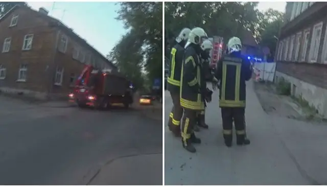 Землятресение районного масштаба: после провала в подвал одной из печей дом в Агенскалнсе заходил ходуном