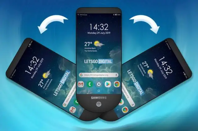 Samsung запатентовала смартфон с тремя дисплеями