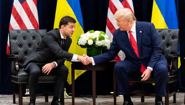 Зеленский начал встречу с Трампом в Нью-Йорке