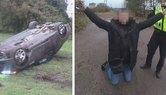 «Самому интересно, сколько выпил»: пьяный водитель BMW вызвал аварию и попытался сбежать